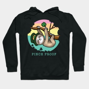 Pinch Proof St. Patrick’s Day Lucky Sloth Hoodie